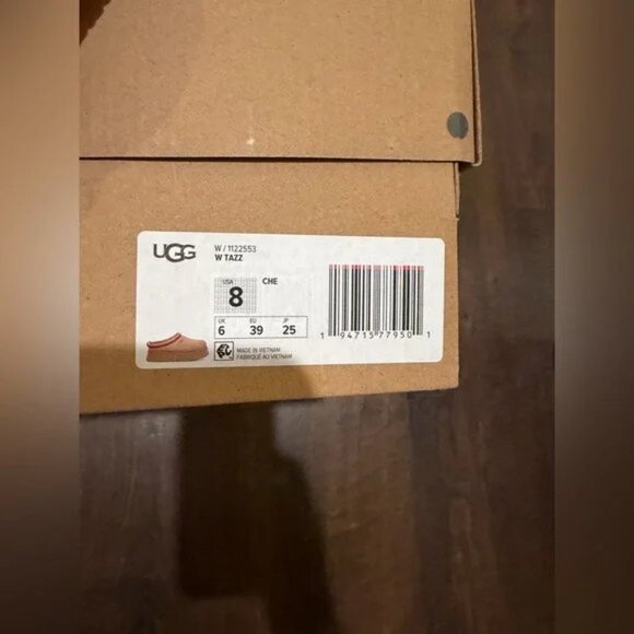 UGG Tazz Chestnut Platform Mule Clog Slipper - Picture 6 of 7